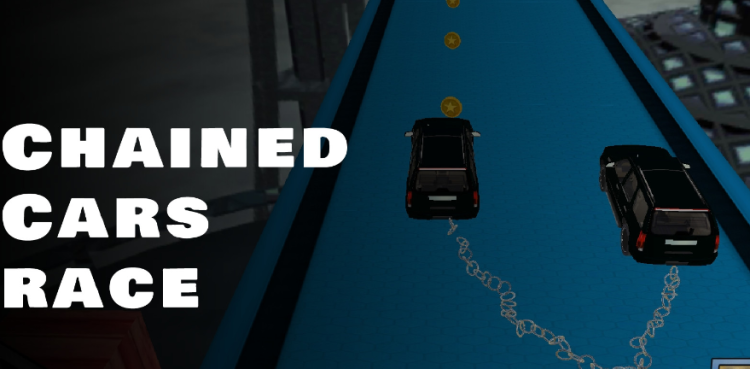 Chained Cars race - Unity Game