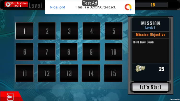 US Army Commando Survival Game Template