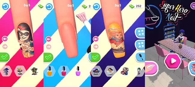 Superhero Nail Salon