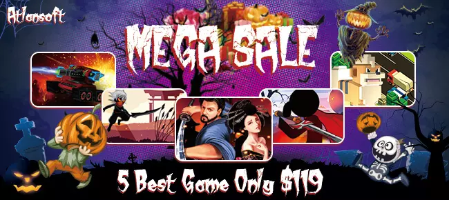 AtlanSoft’s Halloween Exclusive Sale: 5 Trending Action Games