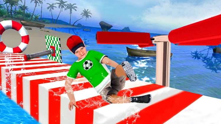 Stuntman - The Real Water Run Adventure Game 2k18