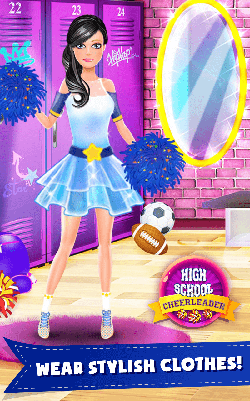 HighSchool Cheerleader Dressup