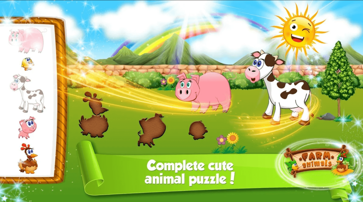 Learning Farm Animals Educational Games For Kids Unitysourcecodemarket