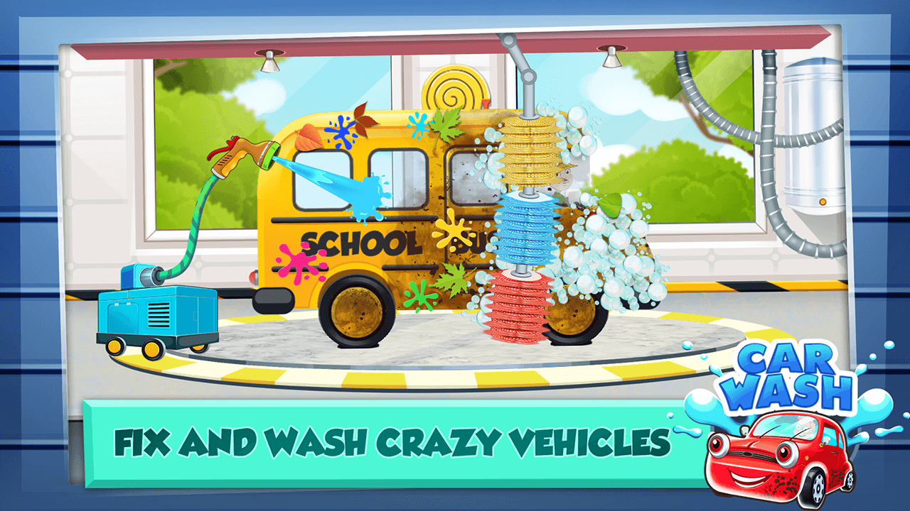 Car Wash Salon Game