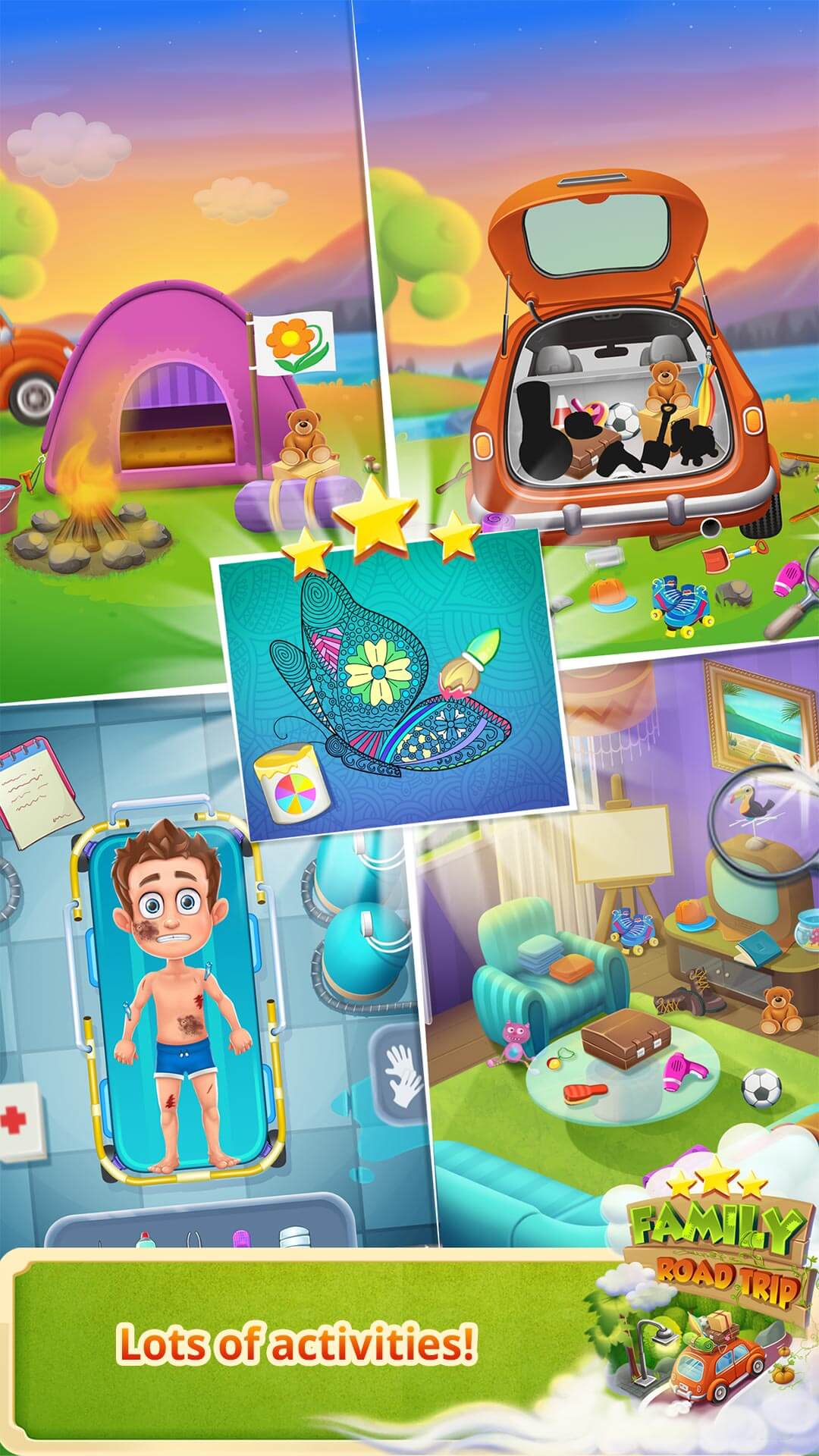 Camping Adventure Game
