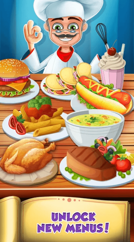 Cook Up! Yummy Kitchen Cooking Game