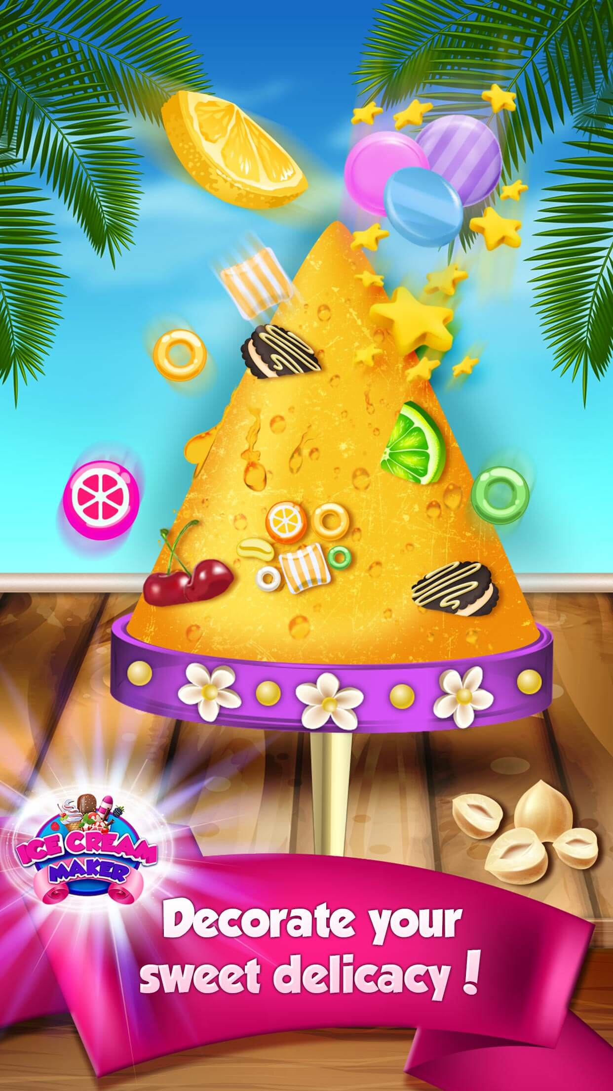 Ice Cream Making Game