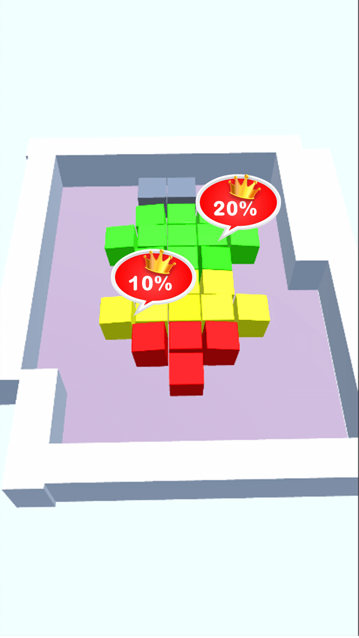 Fill cubes – Trending Hyper Casual Game