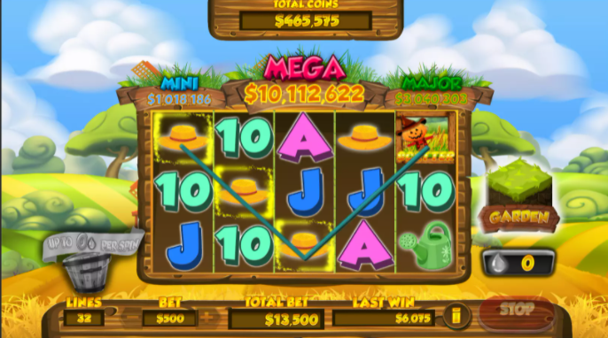 Slot Machine Garden