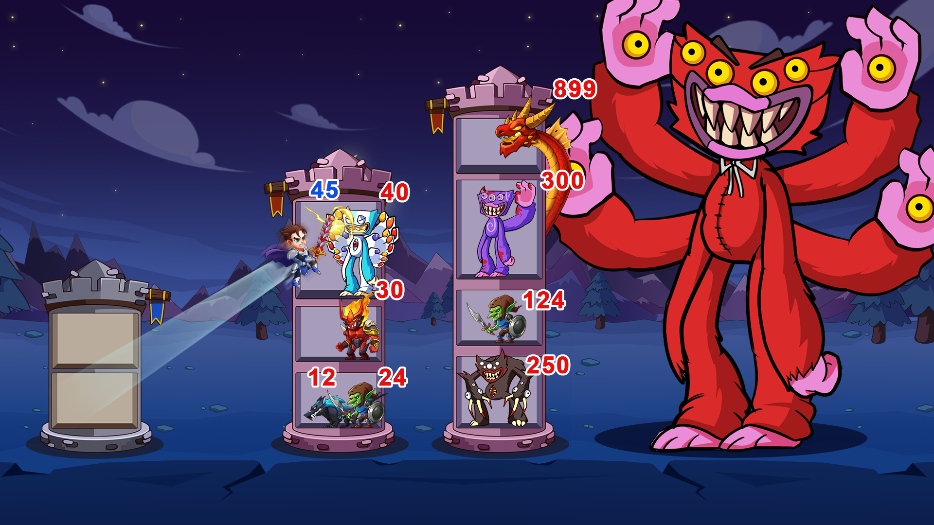 Hero Tower Wars - Merge Puzzle