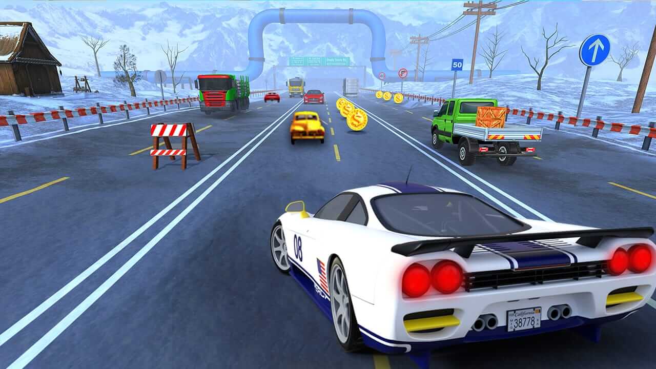 Highway Car Racing : Traffic Racer