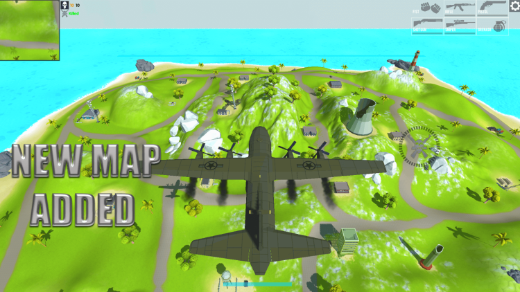 firelande Survival : Battleground pixel fight freefire