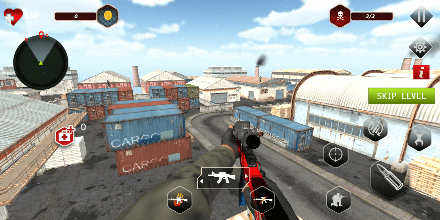 Modern Sniper FPS Game- Unity 3D Action Source Code