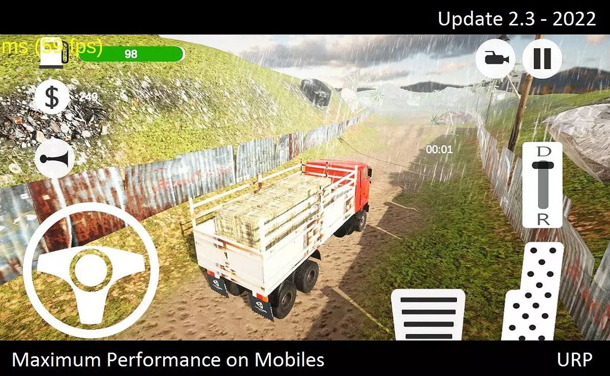 Off-Road Truck Template 2022