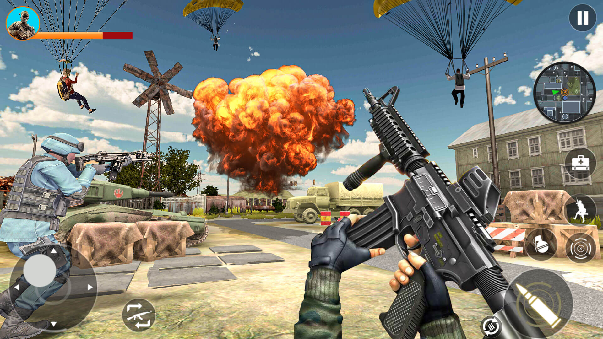 FPS Commando Shooting Battleground