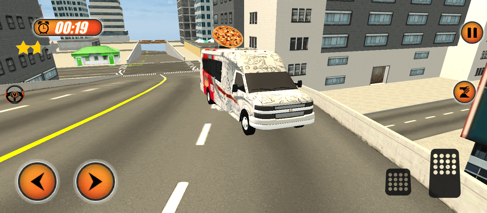 Pizza Delivery Van Driver Game 2022