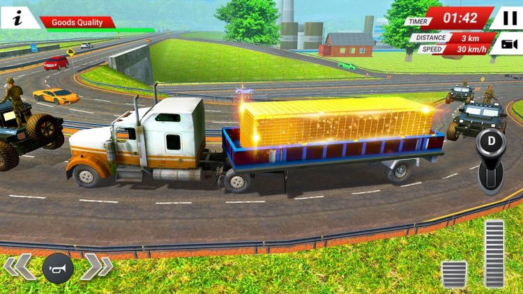 Gold Transport Truck Driver 2020