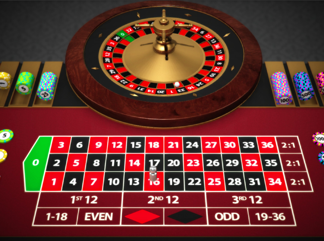 Roulette Game 3D Assets