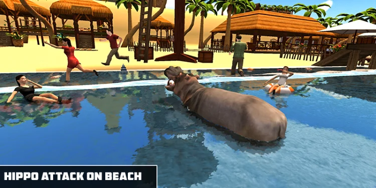 Angry Hippo Attack Simulator