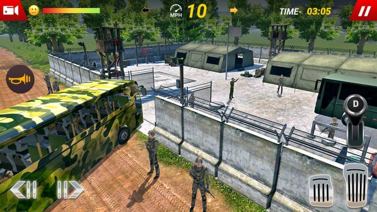 Army Bus Transport Duty 2019