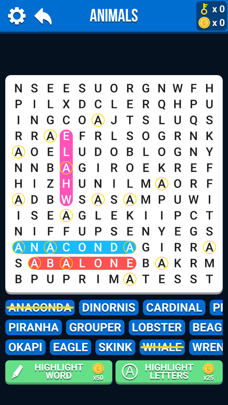 Word Search – Puzzle Game