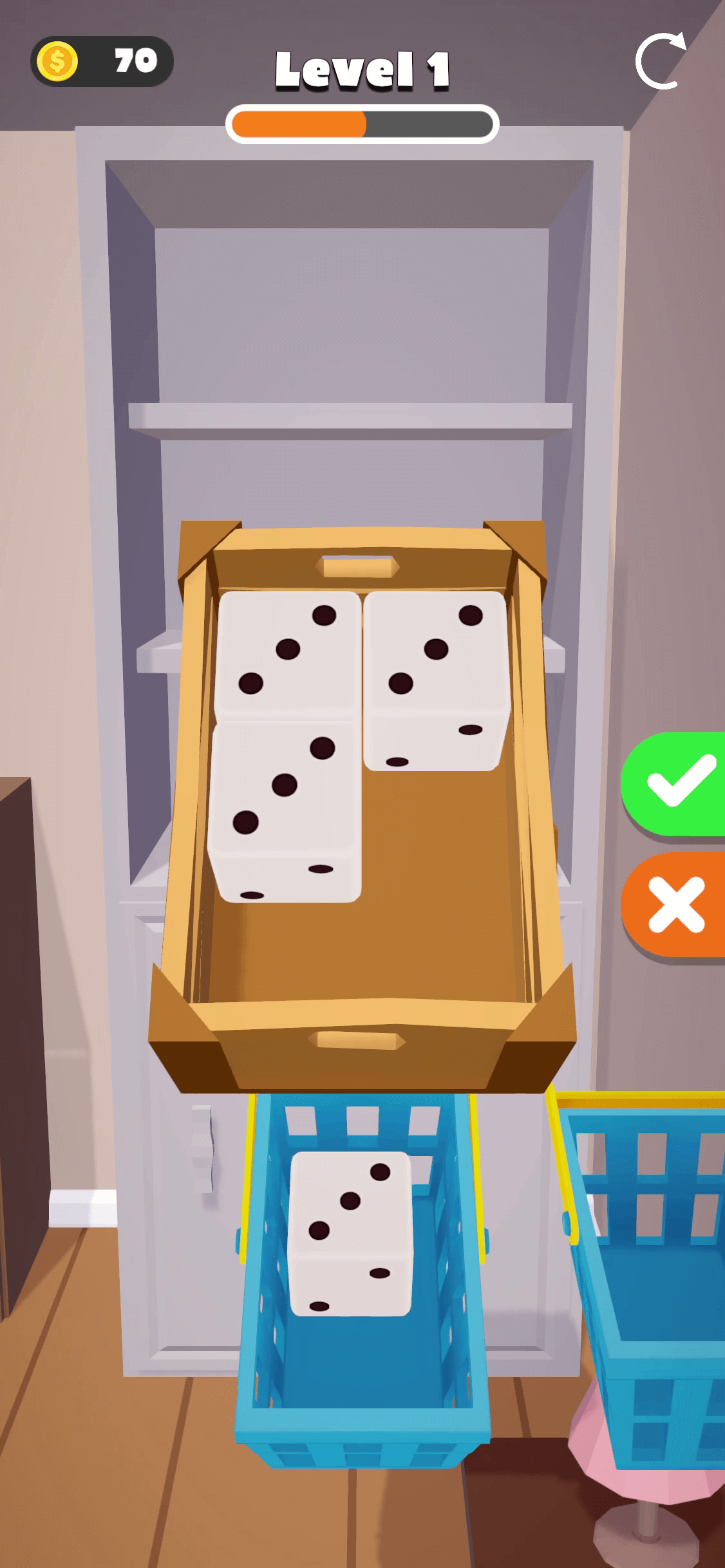 Fill the Cabinet ! ( Not the Fridge )