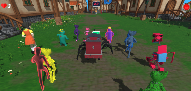 Choo Charles Squid Run Game