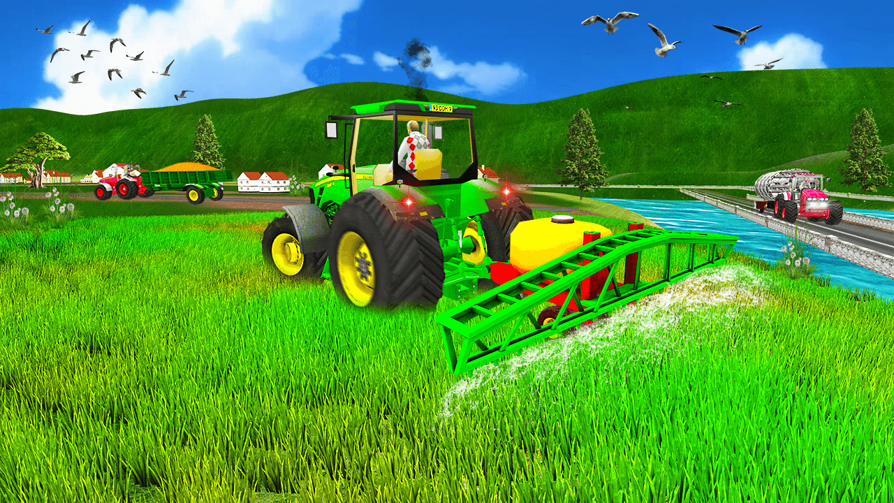 Tractor Trolley – Farming Simulator – Premium Unity Source