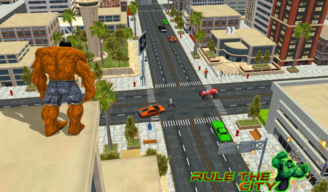 Monster Super Heroes : Incredible Fight In City
