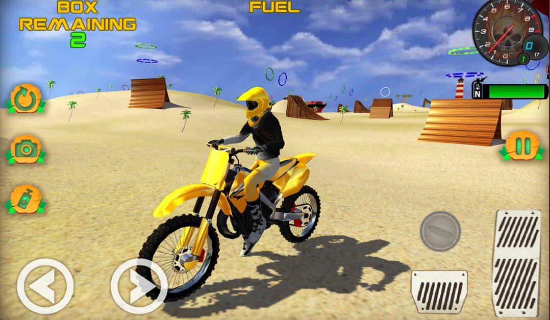 Motocross Beach Game: Bike Stunt Racing