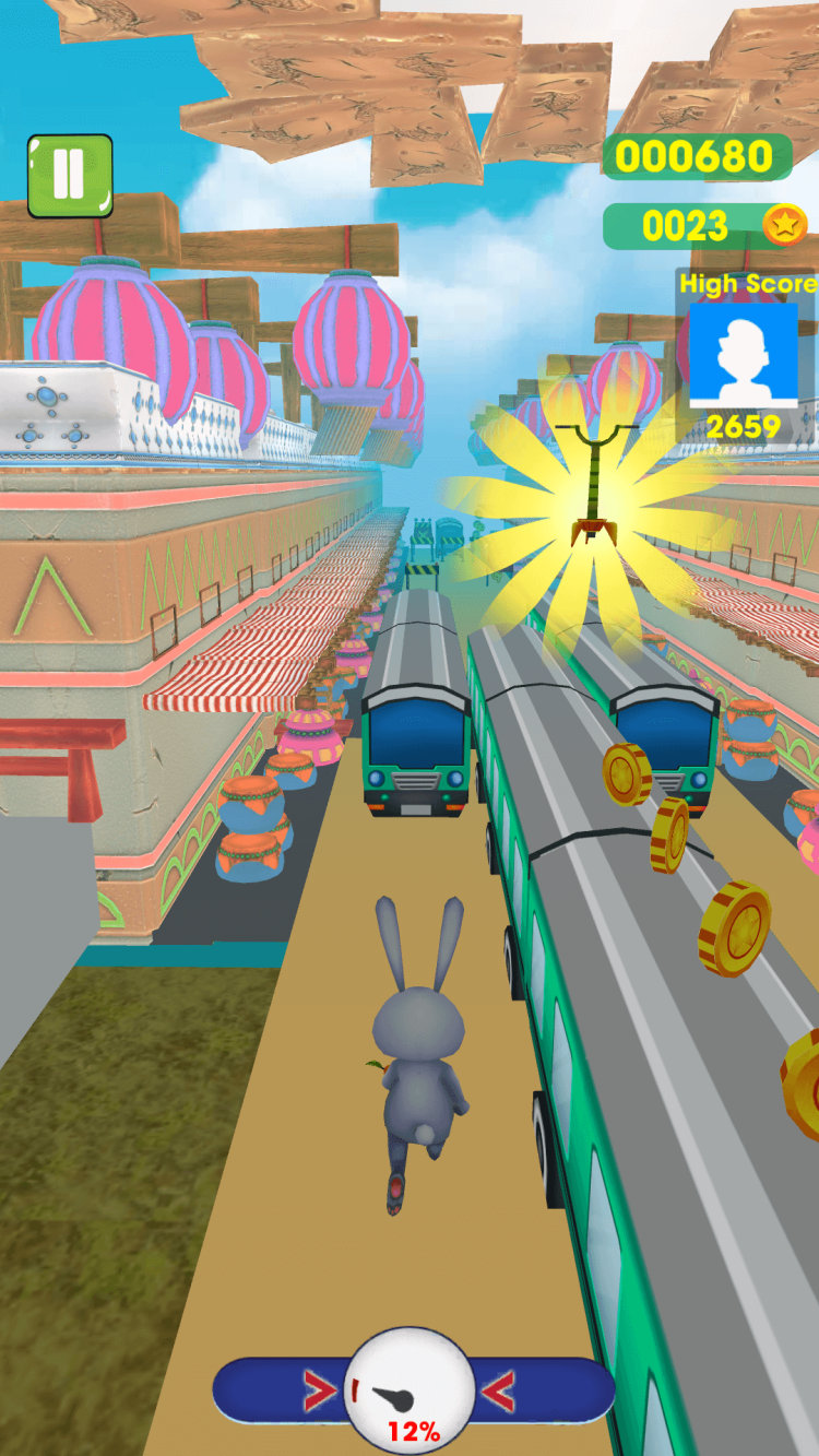 Bunny Surfer : Runny Bunny 64 Bit