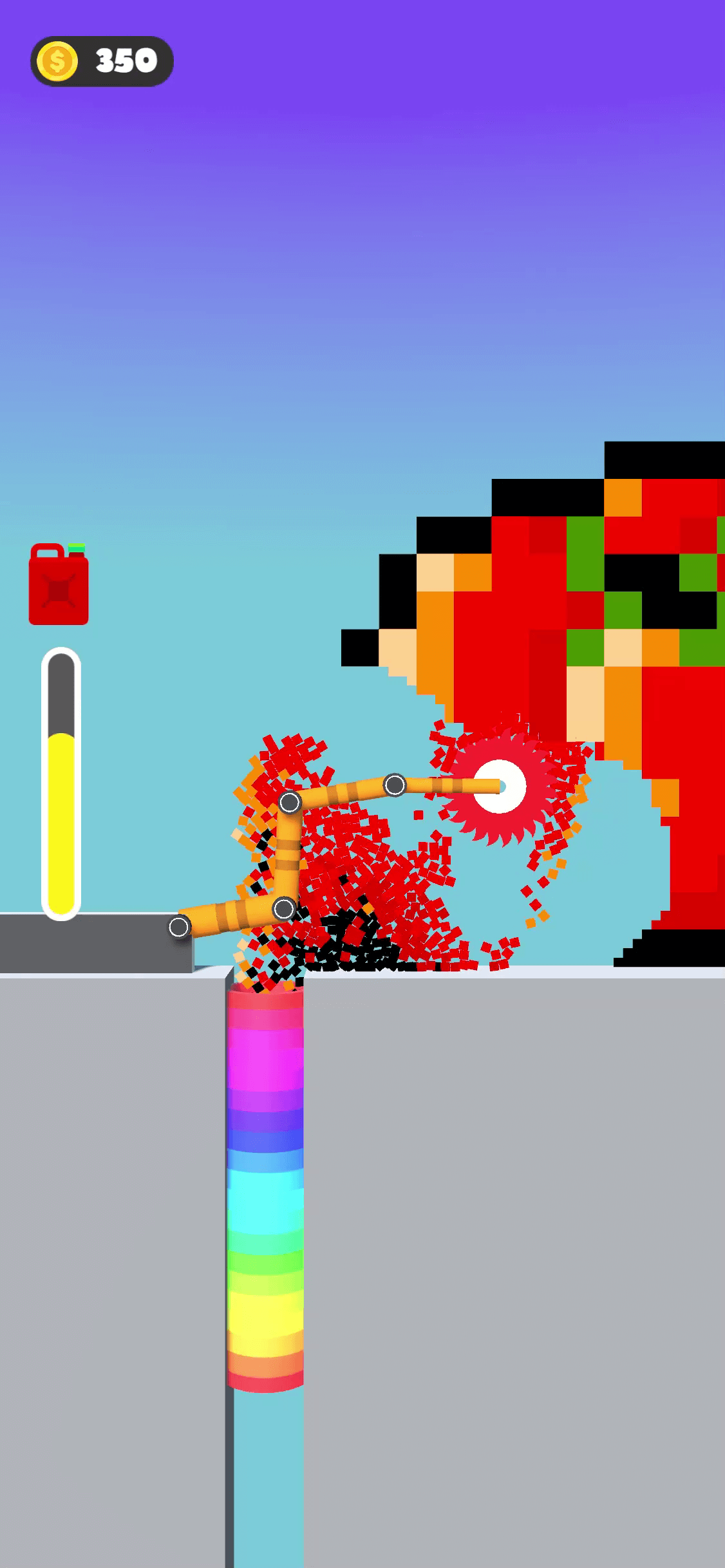 Voxel Crusher – Hypercasual Trendy Mobile Game