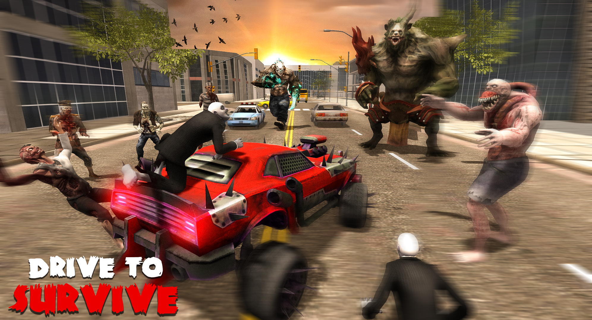 City Monster highway: Drive & kill