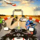 Moto bike driving scooter game