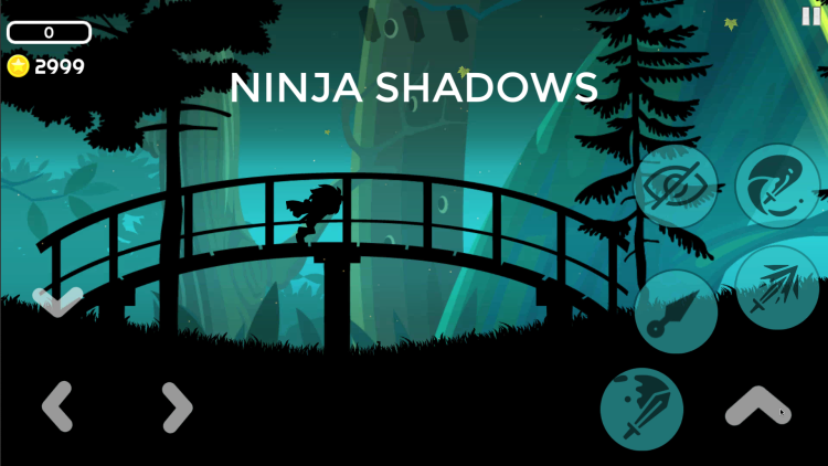 NINJA SHADOWS - COMPLETE GAME UNITY
