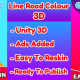 Line Road Colour 3D Game Unity Source Code