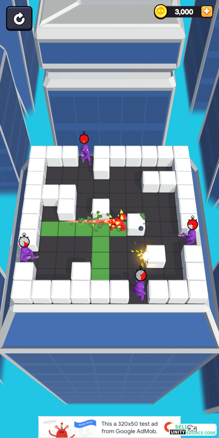Stacky Dash Flash Hero – Hyper Casual Game