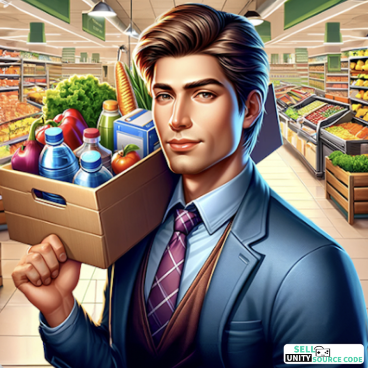 supermarket manager simulator unity source code
