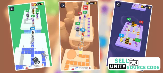 Stacky Dash Fighting Hero – Hyper Casual Game