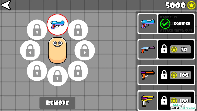 Unity Game Template – Bacterial Defender