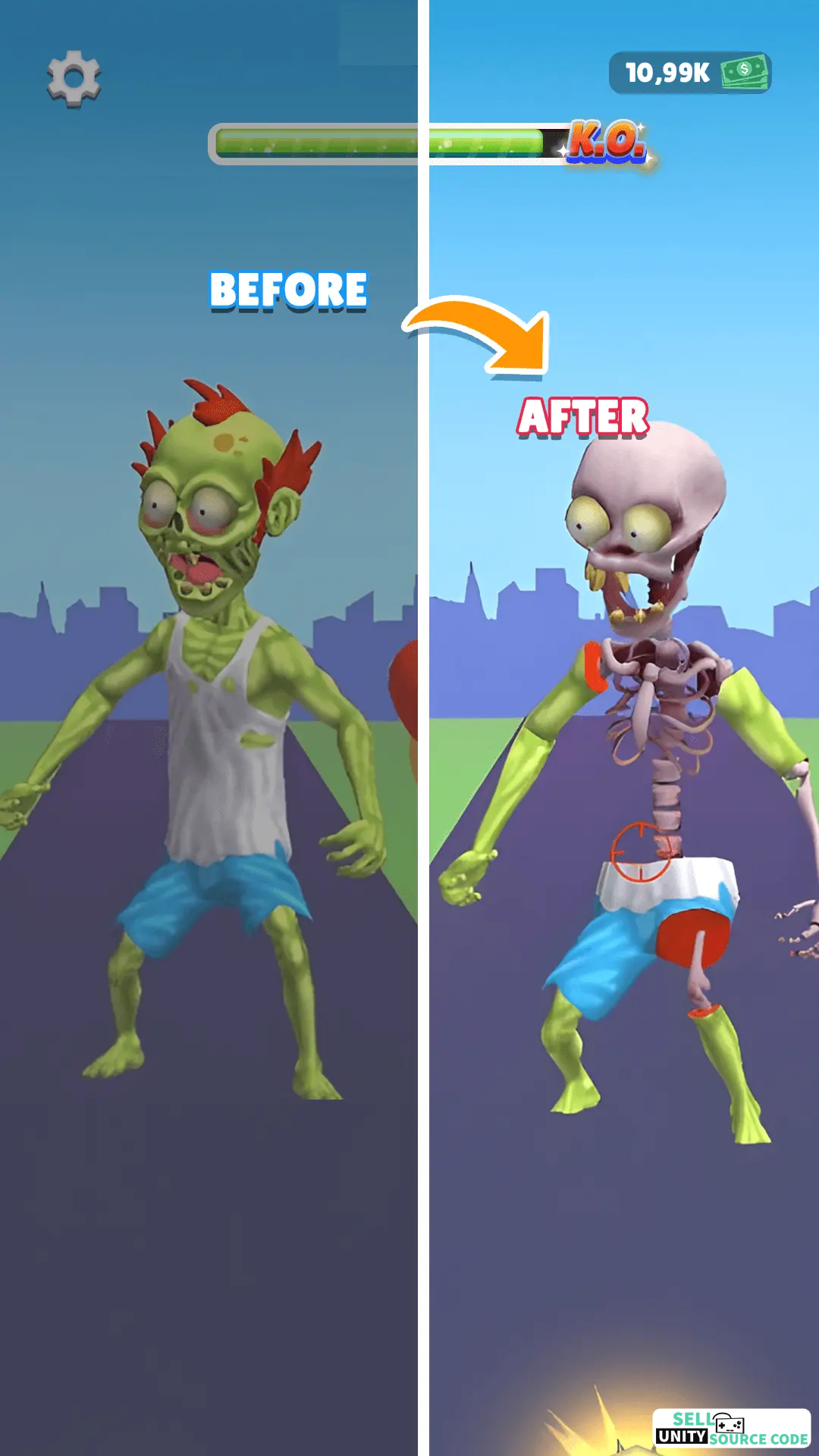 Defeat Giant: Monster Smash - Unitysourcecodemarket